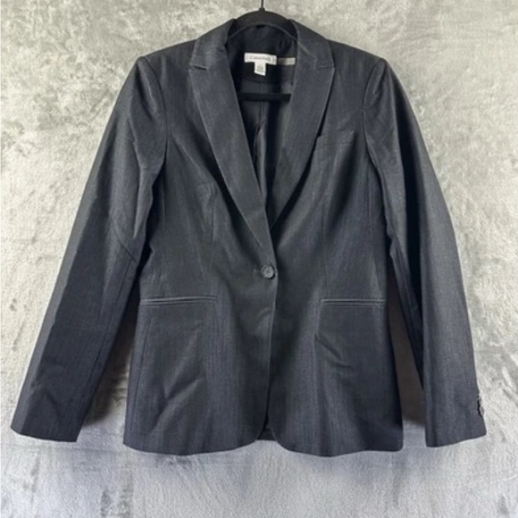 Calvin Klein Jackets & Blazers - Calvin Klein Blazer Women's 4 Dark Blue Black
